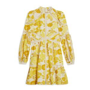 Ted Baker Cornila Linen Mini Dress (Ted Baker Size 5 - US 12)